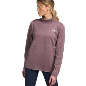 NEW The North Face Canyonlands Pullover Mock Turtleneck Tunic Sweatshirt Fawn L